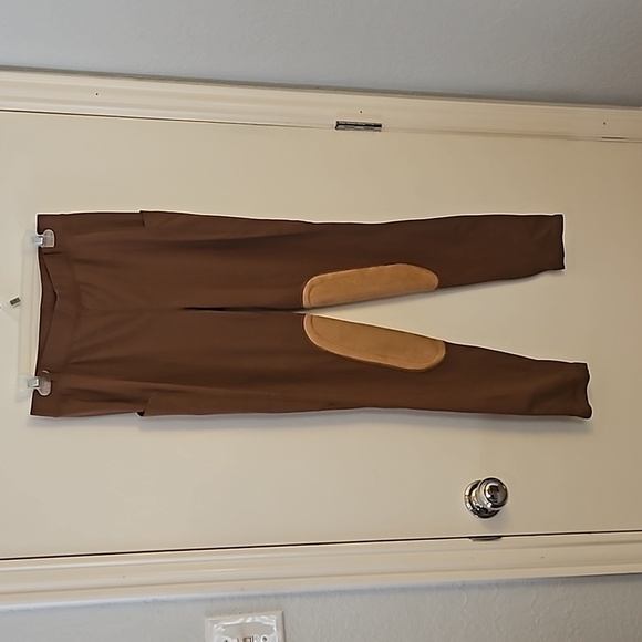 BALEAF Brown Midrise Equestrian Yoga Exercise Leggings NWOT - Picture 6 of 9